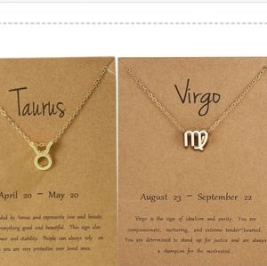 Zodiac Necklace-Taurus/Virgo